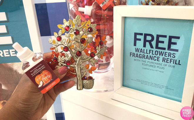 FREE Wallflowers Fragrance Refill with Apple Tree Plug Purchase at Bath & Body Works!