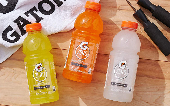 Amazon: Gatorade Zero 20-Ounce Bottles 12-Pack Only $9.60 - That's Just 80¢ Each!