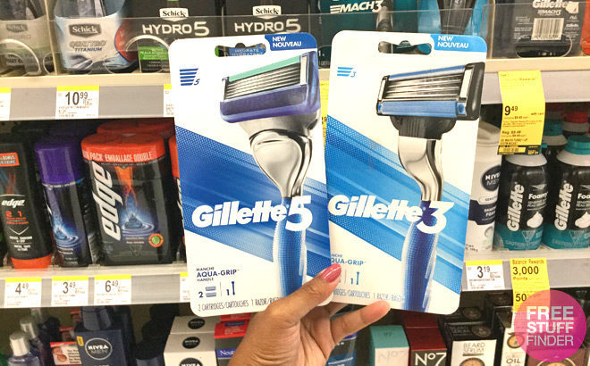 *HOT* Gillette G3 or G5 Razor ONLY 99¢ at Walgreens (Regularly $10) – Last Chance!