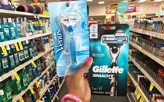 Gillette Venus & Mach3 Razors Only $2.49 Each at CVS (Reg $9) - Just Use Your Phone!