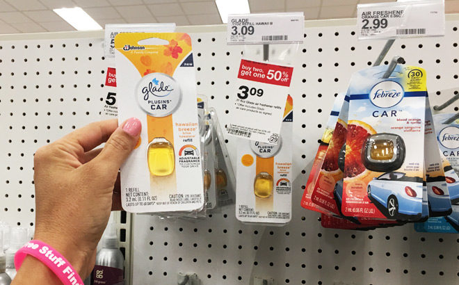 Glade Car Air Freshener Refills JUST $1.07 at Target (Reg $3.09) - Last Chance!