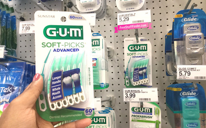 Target: Gum Soft-Picks Advanced 60-Count ONLY $2.23 (Print Now) - Regularly $5.29!