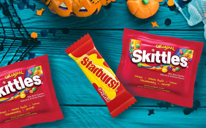 Amazon: Halloween Skittles & Starburst 65-Piece Candy Bag Just $7.93 + FREE Shipping