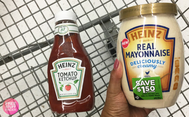 Heinz Ketchup & Real Mayo Big Bottles for Just 73¢ Each at Walmart - Use Your Phone!