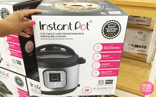 Instant Pot 6-Quart Cooker ONLY $53.99 + $10 Kohl’s Cash + FREE Shipping (Reg $140)