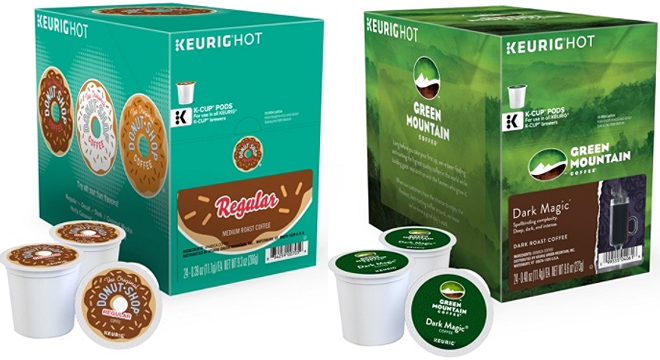 Coffee K-Cups JUST 33¢ Each at Office Depot (Donut Shop, Green Mountain & More)