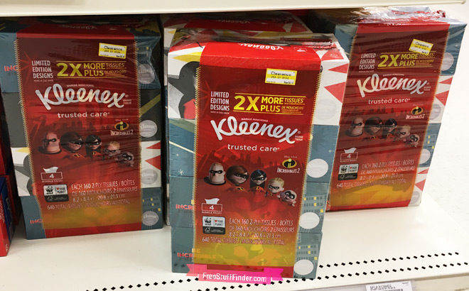 Clearance Find: Kleenex 4-Pack Bundle for ONLY $3.22 Each at Target (Just 81¢ Per Box!)