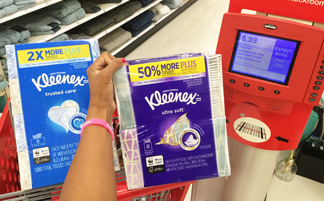 Kleenex Facial Tissue 8-Count Multipack for Just $5.49 (Regularly $9.89) - ONLY 69¢ Each!