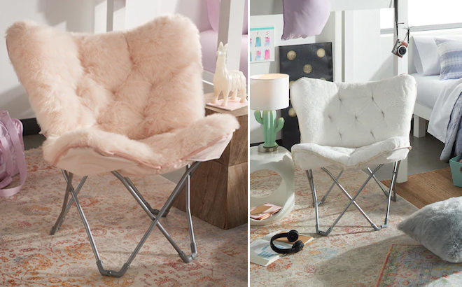 Memory Foam Butterfly Chair ONLY $30.09 + FREE Shipping (Regularly $80) at Kohls.com