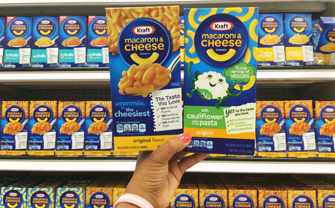 Kraft Mac & Cheese with Cauliflower Only 78¢ at Target (Reg $1.29) - Just Use Your Phone!