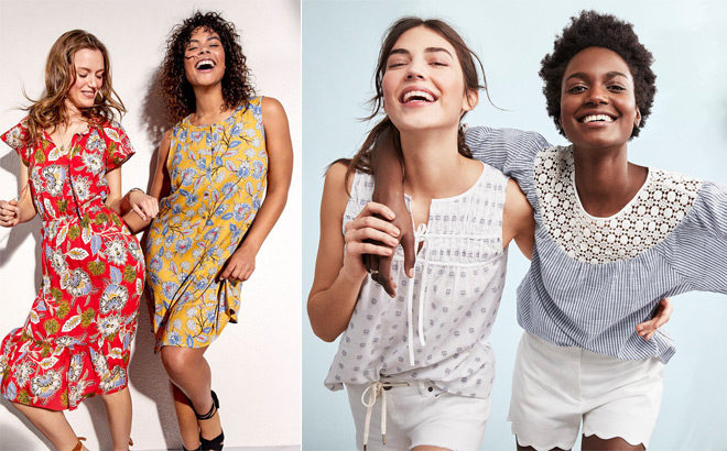 LOFT: Extra 50% Off + FREE Shipping - Women's Tees for ONLY $4.94 (Reg $34.50)