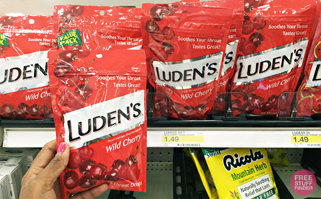 Target: 55% Off on Luden's Throat Drops, JUST 67¢ Each - Print Coupon NOW!