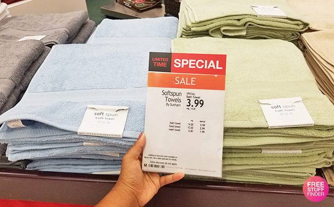 Macy's: Sunham Soft Spun Cotton Bath Towel ONLY $3.99 (Regularly $14) - Over 70% Off!