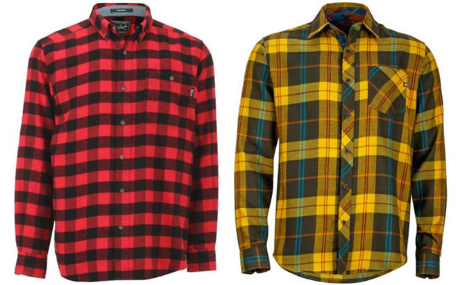 Marmot Flannel Shirts for Just $9.98 (Regularly $70) at Academy Sports