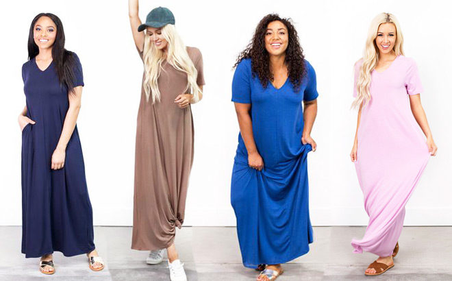 Maxi Dress for ONLY $19.95 + FREE Shipping (Reg $40) - Today Only!