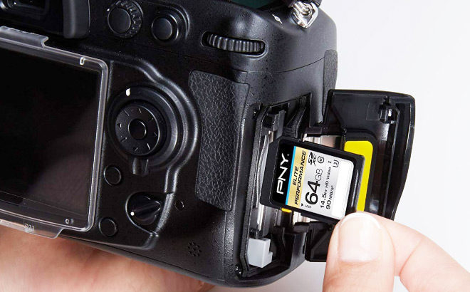 Amazon: PNY Elite Performance 64GB SDXC Flash Memory Card Only $17.99 (Reg $54)