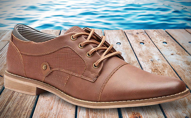 Kohl's Cardholders: Men's Oxford Shoes JUST $17.49 (Reg $70) + FREE Shipping