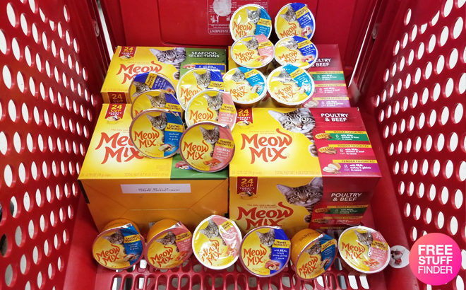 NEW $2.55 in Meow Mix Cat Food & Treats Coupons - Brushing Bites $1.69 at Target