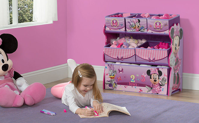 Disney Minnie Mouse Multi-Bin Toy Organizer JUST $29.84 (Reg $45) at Walmart Online