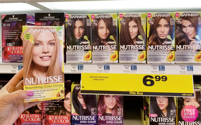 Garnier Nutrisse Hair Color JUST $4.99 at Rite Aid (Regularly $10) - So EASY!