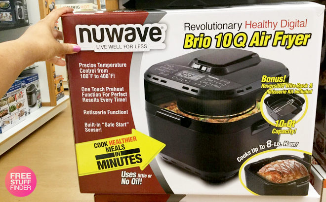 Kohl’s: NuWave 10-Quart Digital Air Fryer for Only $110.49 (Reg $180) + $20 Kohl’s Cash