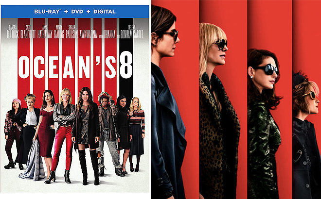 WOW! Ocean’s 8 Blu-Ray, DVD and Digital JUST $14.99 (Regularly $25) on Amazon