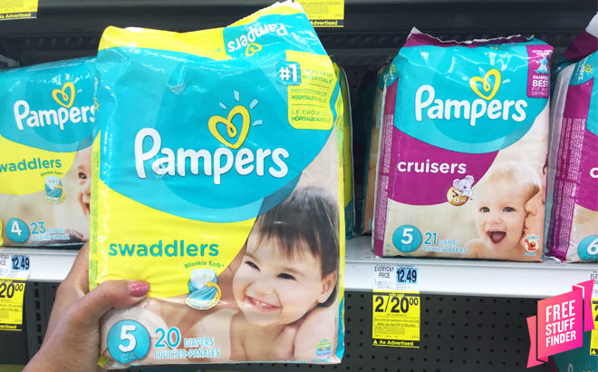 Pampers Jumbo Pack Diapers ONLY $4.25 at Rite Aid (Regularly $12.49)