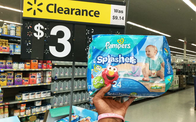 Walmart Clearance Find: Pampers Splashers Possibly ONLY $2 - Print Coupon Now!