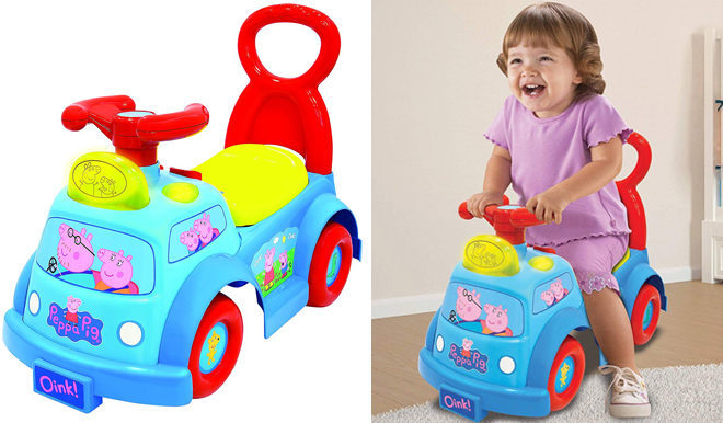 Peppa Pig Lights and Sounds Ride-On for Just $14.67 (Regularly $25) at Walmart
