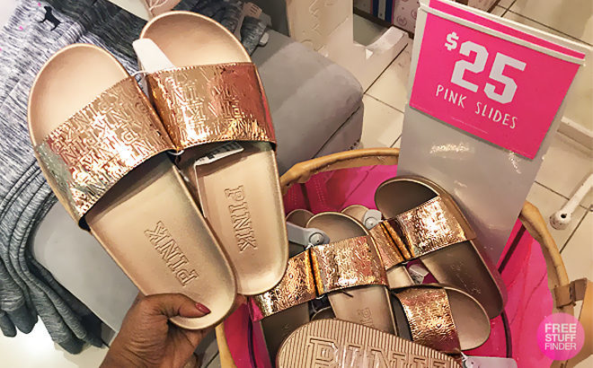 Victoria’s Secret PINK Slides JUST $25 (So Many Styles) - In Stores & Online!