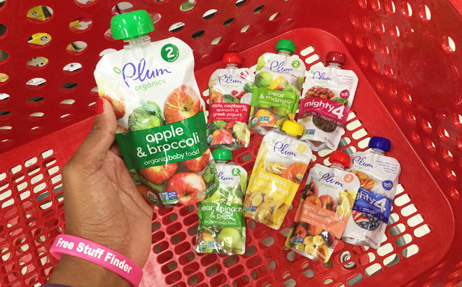 Amazon Family: Plum Organics 12-Pack Baby Pouches for Only $8.56 + FREE Shipping