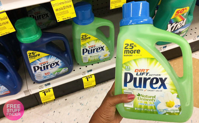 Purex Laundry Detergent JUST $1.15 Each (Regularly $6) at Rite Aid - ONLY 4¢ per Load!