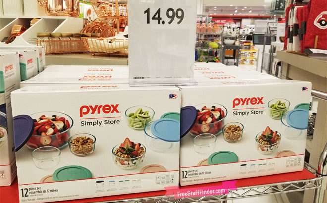 Pyrex 12-Piece Storage Set ONLY $14.99 at Macy's + FREE Pickup (Regularly $43)