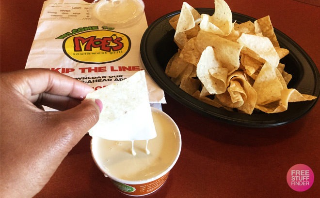 FREE Queso at Moe’s Southwest Grill - No Purchase Needed (Today ONLY!)