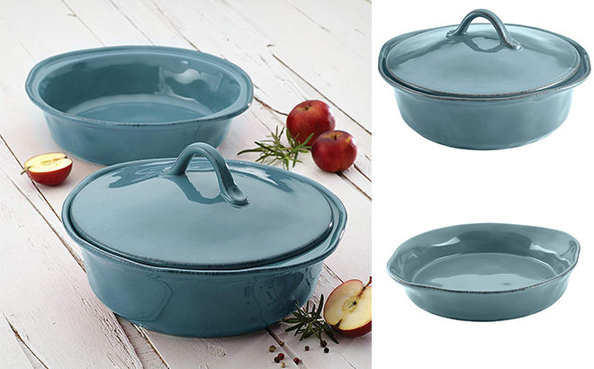 Rachael Ray Cucina Stoneware 3-Piece Set ONLY $31.99 (Reg $100) + FREE Shipping