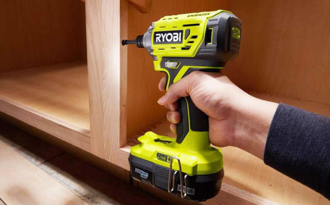 Home Depot: Ryobi 2-Tool Kit with Batteries, Charger & Bag ONLY $99 + FREE Shipping