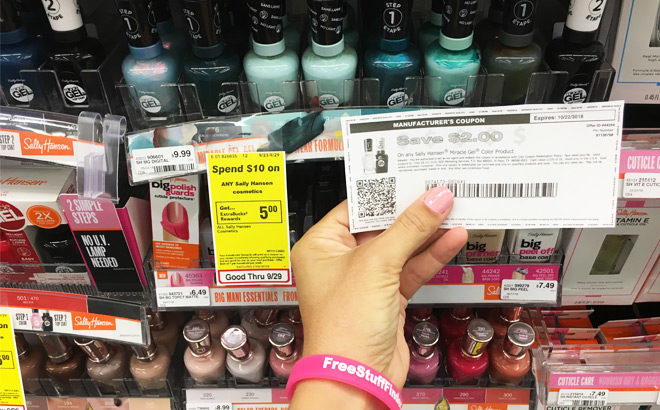 CVS: Sally Hansen Miracle Gel Nail Polish for ONLY $2.99 (Regularly $10) - Print Now!