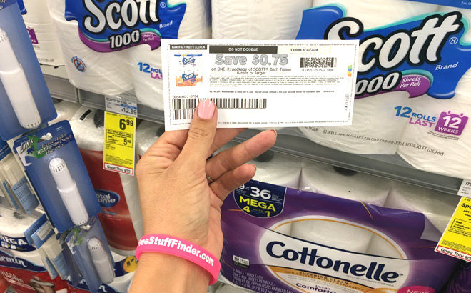 Scott Toilet Paper Just $4.57 at CVS (Regularly $13) - That's Only 25¢ per Roll!