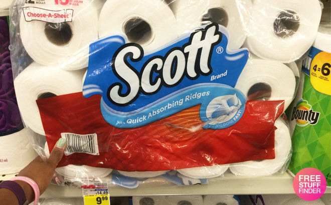 Scott Paper Towel for Just $5.91 at CVS (Regularly $14.49!) - ONLY 49¢ per Mega Roll