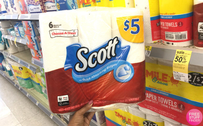 Scott Paper Products ONLY $3 Each at Walgreens (Reg $5) - Print Now!