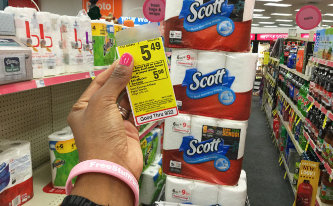 Scott Paper Towel 6 Mega Rolls Only $3.49 Each at CVS (Reg $8.29) - Just 58¢ per Roll!