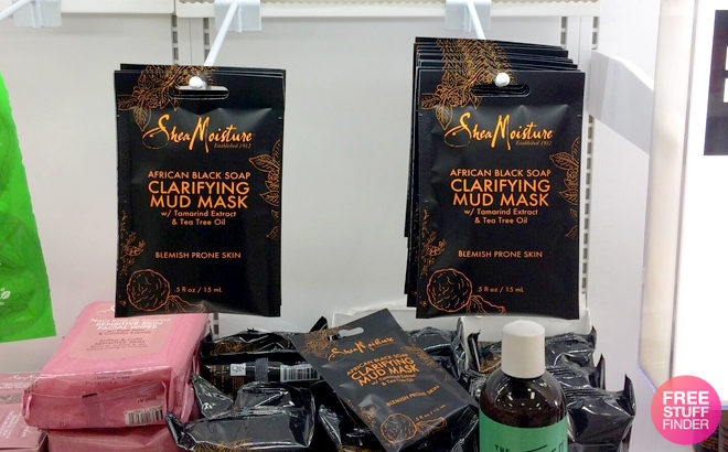 FREE SheaMoisture African Black Soap Mud Facial Mask Sample (Limited Time Only!)