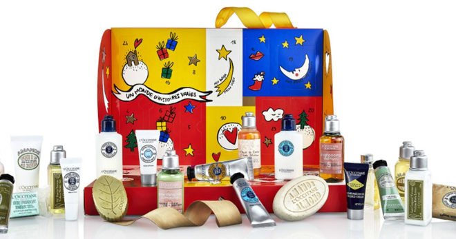 L’Occitane Signature Advent Calendar For $59 + FREE 9-pc Gift Set + FREE Shipping