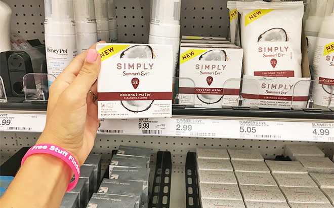 40% Off Simply Summer’s Eve Cleansing Cloths at Target - JUST $1.05 Each (Reg $3)