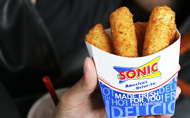 YUUM! Sonic Mozzarella Sticks JUST 99¢ (Only On 10/3) - No Coupons Needed!