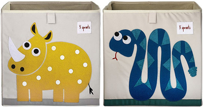3 Sprouts Animal Cube Storage Organizing Boxes from JUST $9.23 (Regularly $25)