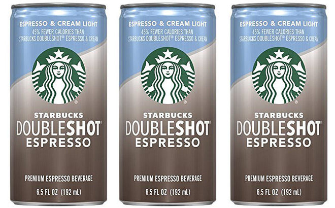 Starbucks Doubleshot Espresso 12-Pack for Just $12.82 + FREE Shipping ($1.07 per Can!)