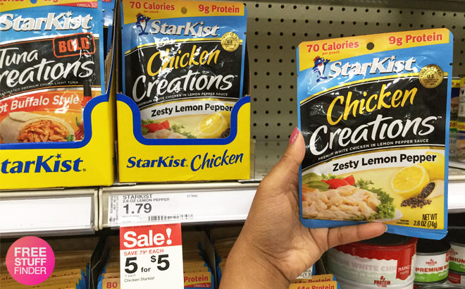 StarKist Chicken Creations ONLY 50¢ at Target (Reg $1.79) - No Coupons Needed!