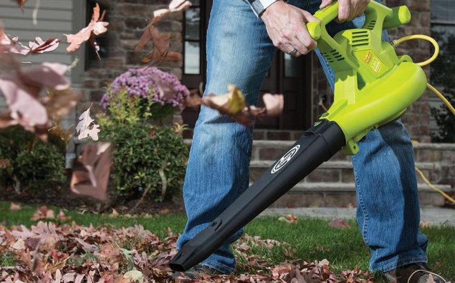 Home Depot: Sun Joe 3-in-1 Electric Leaf Blower Just $49 + FREE Shipping (Reg $90)