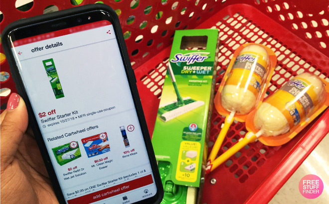 Swiffer Sweeper & Duster Starter Kits for ONLY $3.99 Each at Target (Regularly $12)